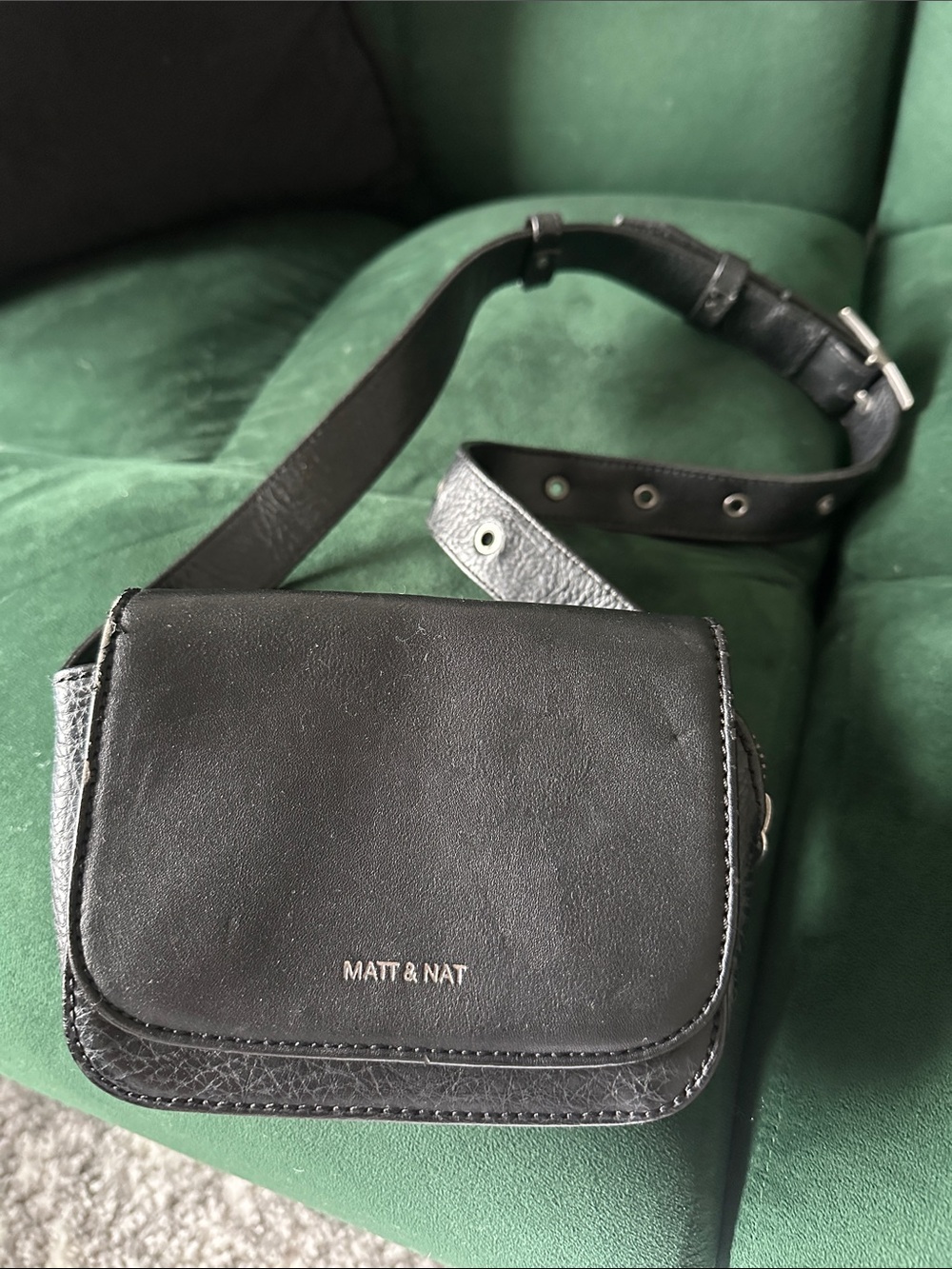 Matt & Nat Black Belt Bag